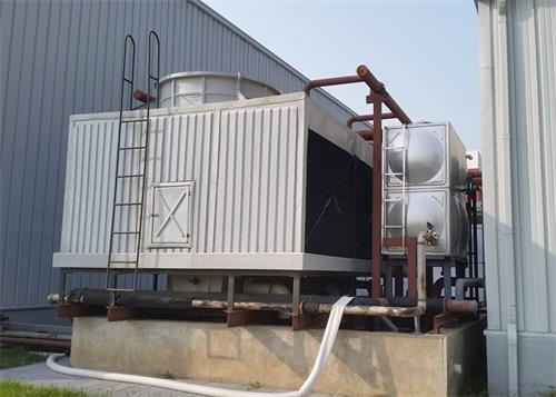 方形冷卻塔的組成與安裝(225噸方形冷卻塔安裝步驟)